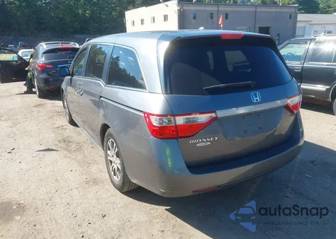 2011 Honda Odyssey Ex-L из США, поврежденный, VIN 5FNRL5H6XBB074308